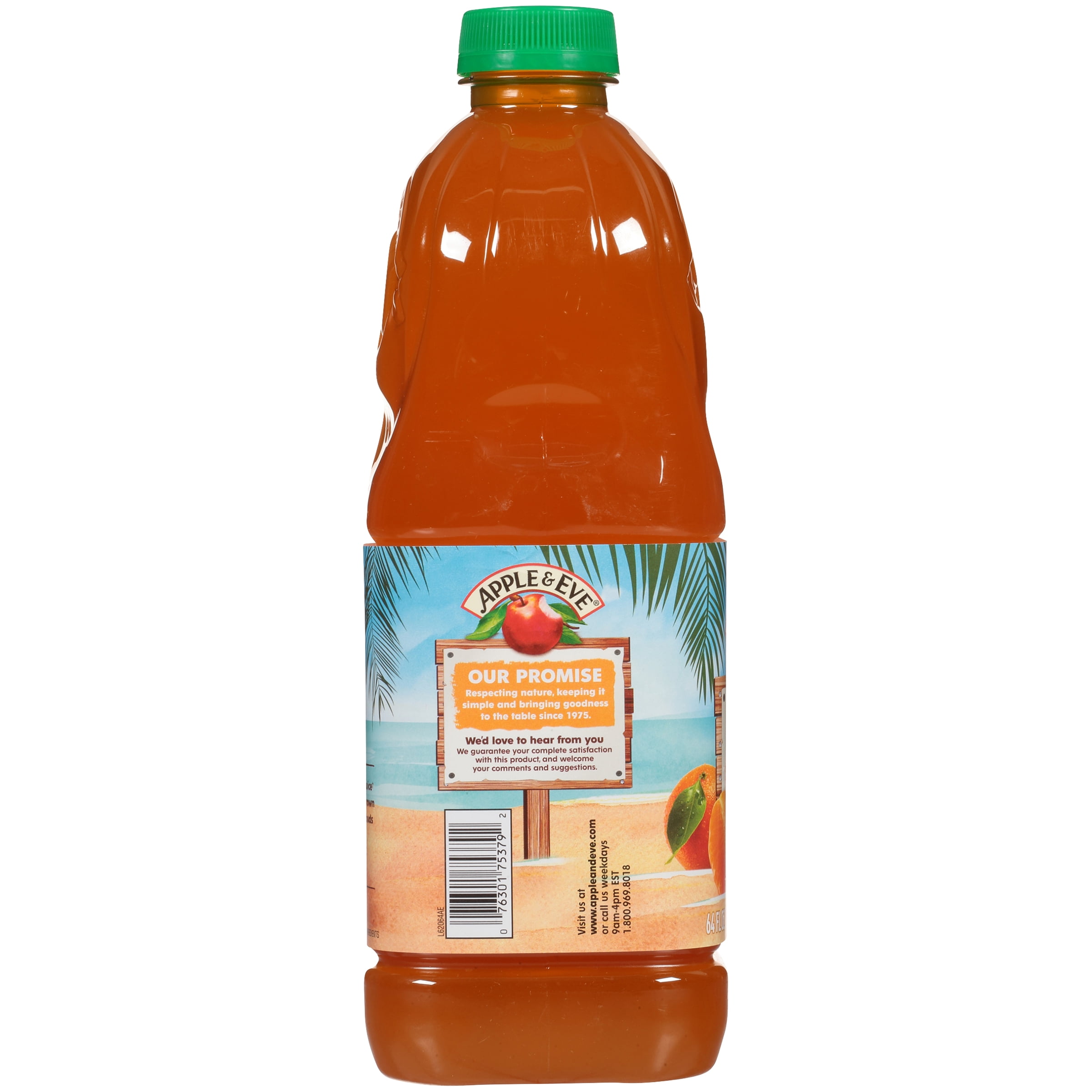 Apple & Eve, Tropical Pineapple Tangerine, 100% Juice, 64 oz