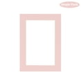 thumbnail image 2 of Soft Pink Acid Free 16x20 Picture Frame Mats with White Core Bevel Cut for 11x17 Pictures - Fits, 2 of 4