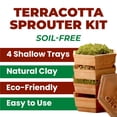 thumbnail image 4 of Tribest GEO Terradisiena 4 Holes Plant Germination Tray with 4-Tier Design, 4 of 6