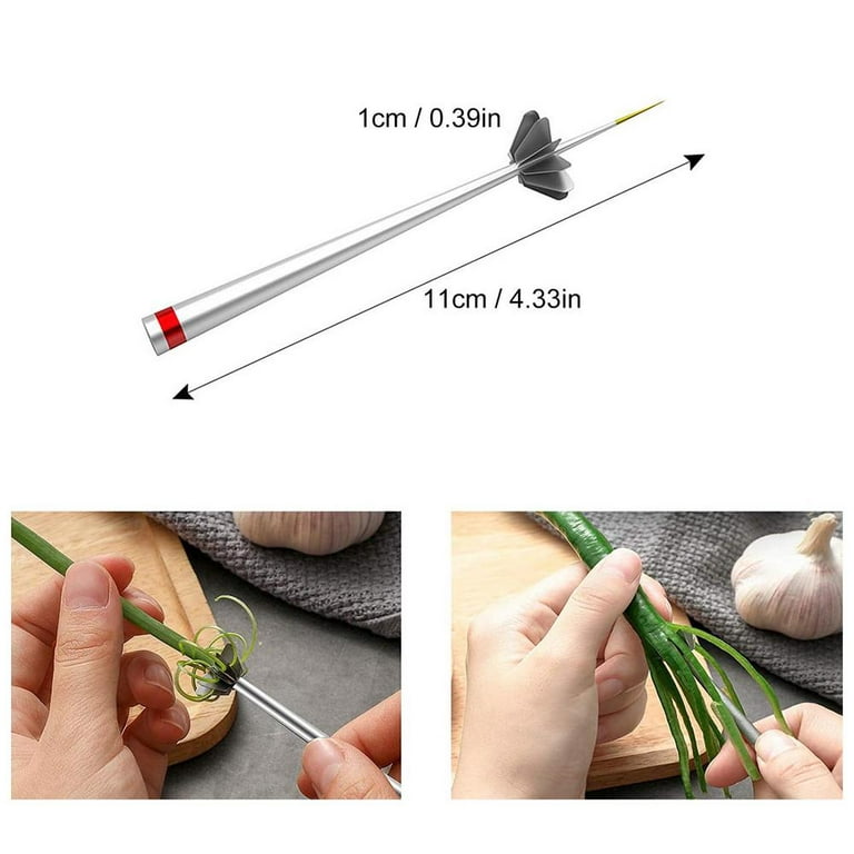 Stainless Steel Plum Blossom Shaped Cutting Onion Gadget Water