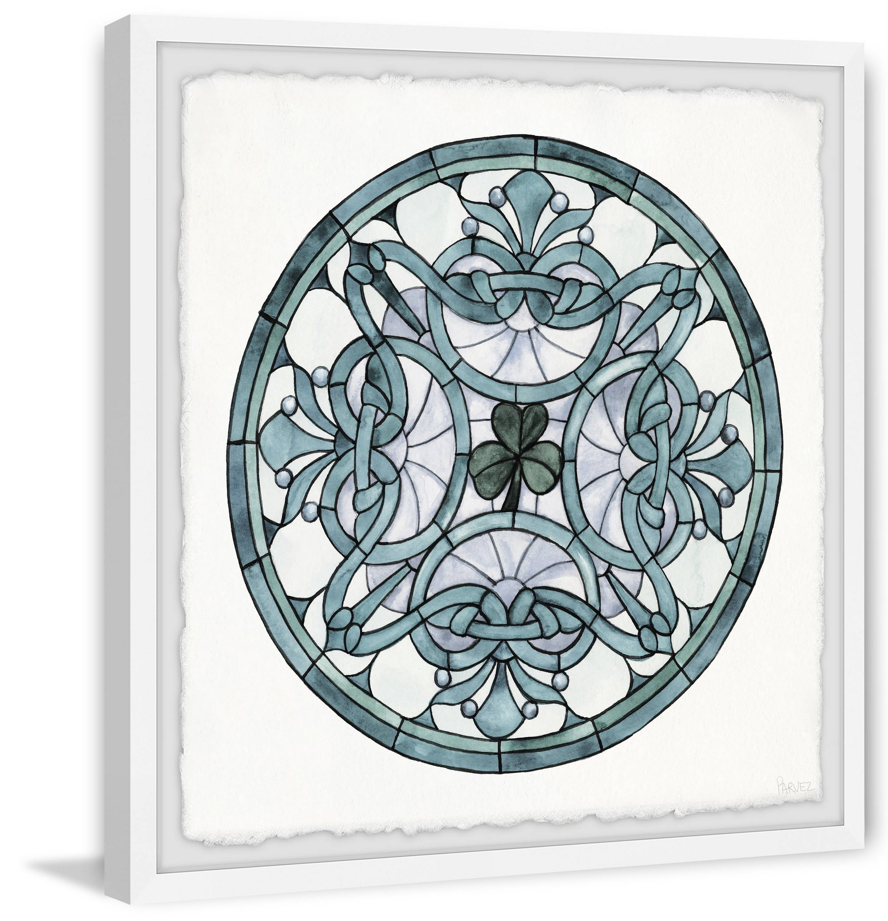 Parvez Taj Knots and Clover Framed Wall Art
