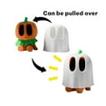 thumbnail image 3 of 3D Printed Pumpkinman Pencil Transformation Decoration Figure, Adorable 3D Printed Doll With Pumpkin Head Green Collar, Perfect For Holiday Gifts Home Car, 3 of 5