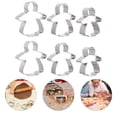 thumbnail image 1 of HEALEEP 6pcs Gingerbread Cutouts Shortbread Mould Baking Tools for DIY Enthusiasts Birthday Party, 1 of 4