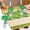 Green Size V1, variant on Qonioi Soccer Number Candles 0-9, Glitter Green Football Birthday Candles with Wax & Plastic Base, Sports Cake Toppers for Game Day Birthday Party, Green