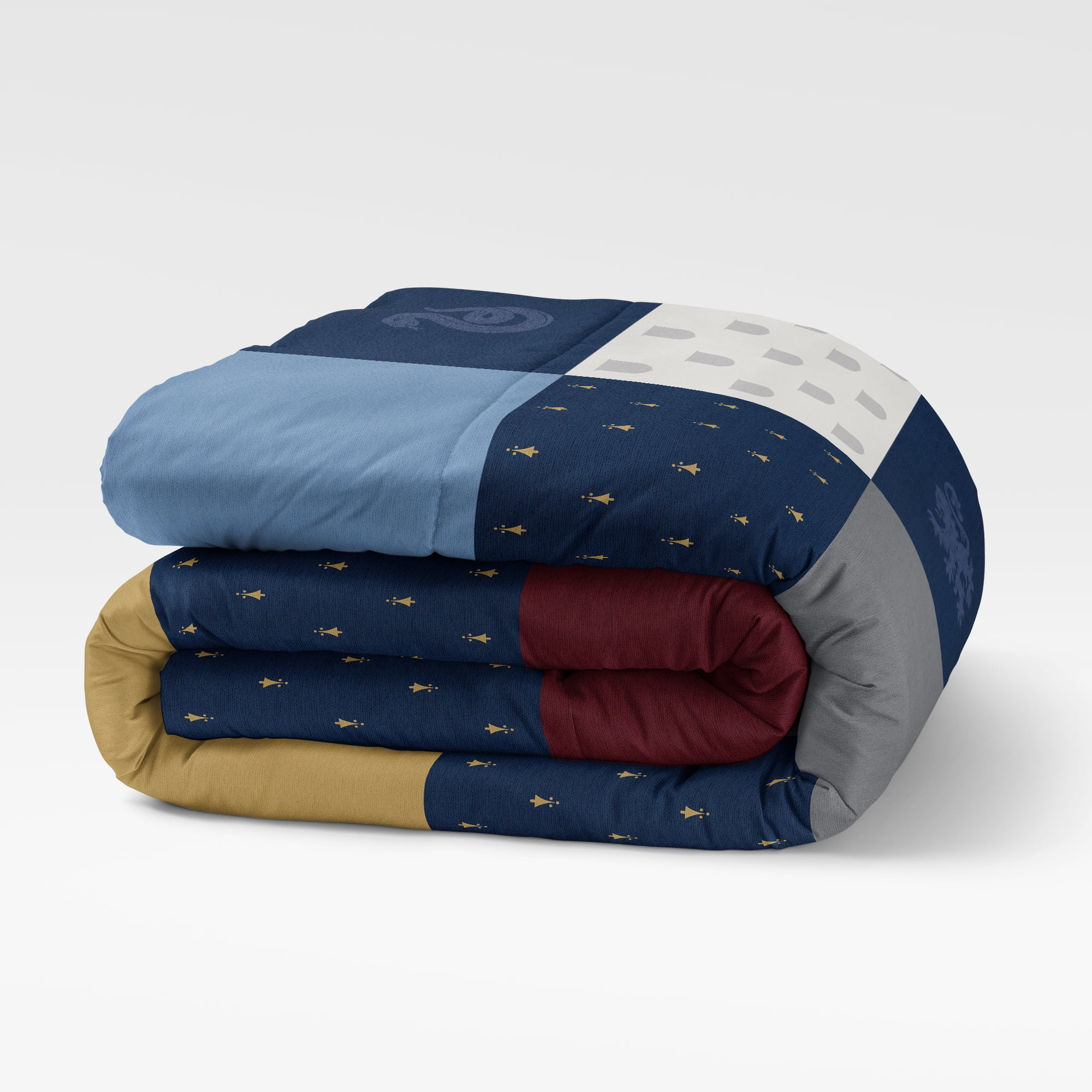 Harry Potter House Patchwork Twin Bed in a Bag Set for Kids