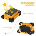 thumbnail image 4 of Solar Outdoor Projector COB LED 50W Rechargeable Battery Flood Light Spotlight LED Magnetic Work Light With 6000mAh Power Bank ,Power Saving, 4 of 7
