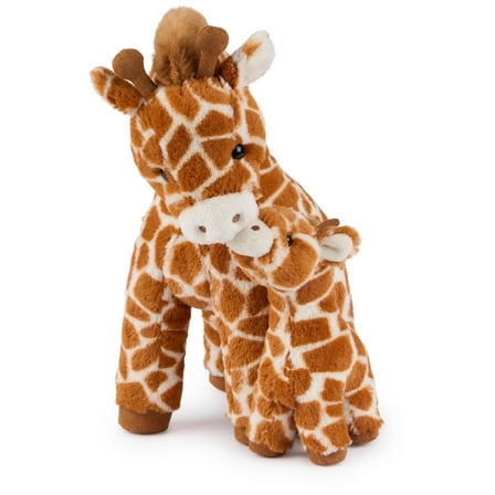 GUND Solana Giraffe and Baby Plush, Premium Giraffe Stuffed Animals for Ages 1 and Up, Brown, 10‚Äù