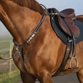 thumbnail image 3 of Horseware Rambo Micklem Breastplate Brown Standard Horse, 3 of 6