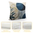 ARISTURING Blue and Grey Throw Pillows Boho Pillow Abstract Geometric