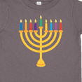 thumbnail image 4 of Inktastic Hanukkah Menorah Candles Boys or Girls Toddler T-Shirt, 4 of 5