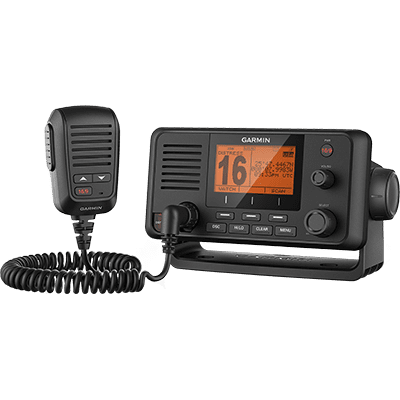 Loud Hailer Vhf Marine Radio Garmin 010-01751-00 VHF 210, Marine VHF Radio, with Hailer and Detachable Microphone ()