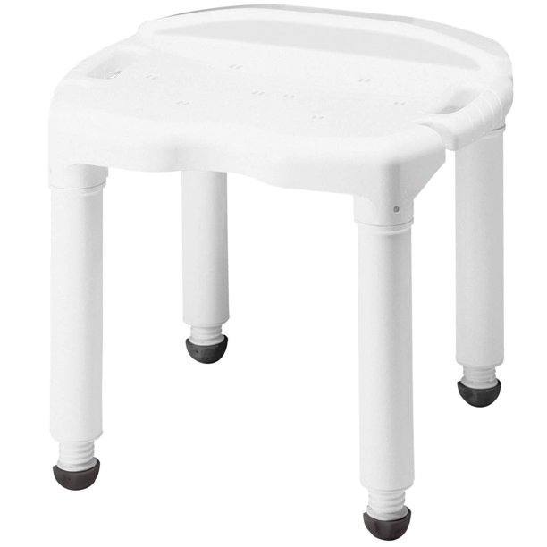 Carex Universal Bath Seat and Shower Chair With Support Up To 400 Pounds Adjustable Height