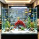 thumbnail image 4 of BESTYASH Planta Plástica Roja Para De Peces Con Y Base Reforzada Decorativa, 4 of 6