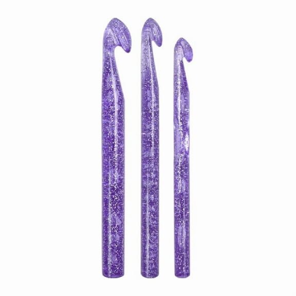 10/12/15mm Crochet Needle Set Knitting Needle Ergonomical Crochet Hook