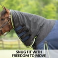 thumbnail image 3 of StormShield No Chew Contour Collar II Horse Turnout Blanket | Attached Neck | Navy | 80, 3 of 9