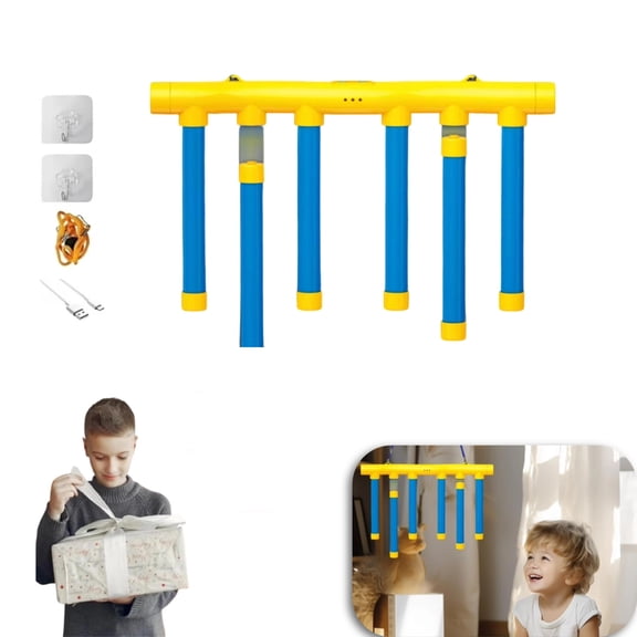 3-Speed Reflex Drop Sticks for Athletes – Challenge Game with Remote, Hand-Eye Coordination Catching Sticks for Family & Christmas