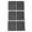 Grey, variant on Riousery Premium Chicken Nesting Box Pads, 6-Pack PE Nesting Box Liners for Hen Coop Laying Boxes, Comfortable Artificial Grass Chicken Nesting Pads for Fresh Eggs, 13.8x12.2 inches / 35x30 cm, Black