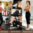 thumbnail image 2 of Sophproton Pilates Yoga Socks Non-Slip Grip for Women 10 Pairs Size 9-11 Multicolor, 2 of 7