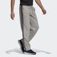 thumbnail image 4 of Pantalones adidas Essentials de forro polar con dobladillo abierto, 3 rayas, para hombre, 4 of 8