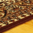thumbnail image 3 of Prescott Classic Traditional Floral Indoor Area Rug, 2.6' x 8', Toffee by Blue Nile Nills, 3 of 3