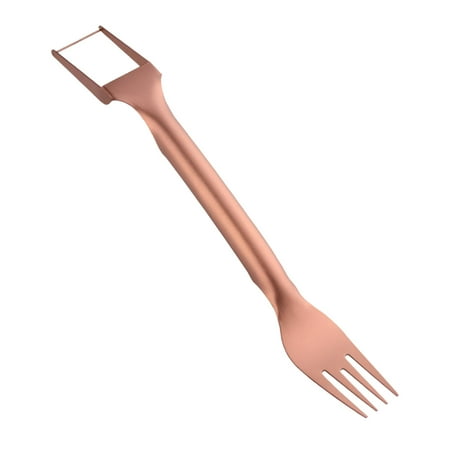 

YruYptpaln 2in1 Stainless Steel Fruit Cutter Upgrade Stainless Steel Fruit Cutter Watermelon Watermelon Fork Slicer Cutter Multifunctional Portable Head For Home Party Rose Table Mats