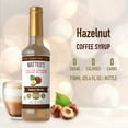 thumbnail image 2 of Matteo's Sugar Free Coffee Syrup, Hazelnut, 750mL, 0 Calories, 0 Sugar, (Single Bottle), 2 of 5