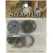 Steampunk Metal Accents 9/Pkg-Gears