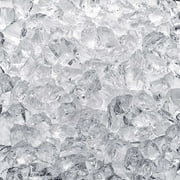 Crushed Fire Glass - Clear 1/2 to 3/4, 10 lb. Jar