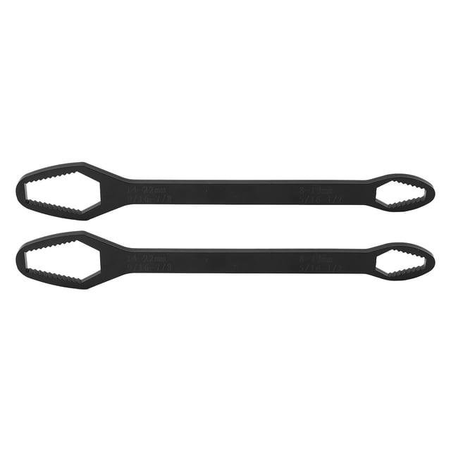 Llave universal ZHCH Estrella Herramientas ajustables autoajustables de DOBLE extremo 8-22 mm 260 mm de largo H electroforesis negra