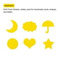 thumbnail image 6 of EVA Foam Sheets Yellow 12 Inch x 9 Inch 2mm Thickness for Crafts DIY Pack of 30, 6 of 6