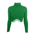thumbnail image 2 of Vedolay Sweatshirt Women's Puff Long Sleeve Sweatshirts Crewneck Loose Tunic 2023 Pullover Tops,H M, 2 of 5