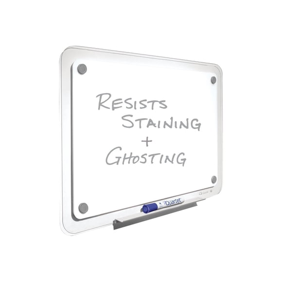 Quartet iQ - Whiteboard - wall mountable - 10.98 in x 6.73 in - translucent frame