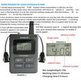 thumbnail image 3 of EXMAX ELGT-470 UHF Wireless Audio Tour Guide System Assistive Listening Church Translation Equipment 100 Channels for Language Interpretation Conference Outdoor Activities 1 Transmitter 5 Receivers, 3 of 9