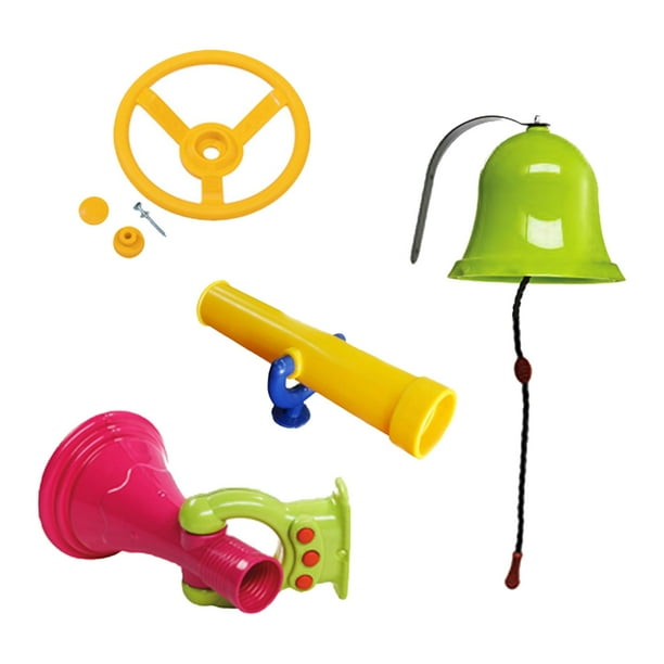 Outdoor Playground Toy Set Kids Pretend Toys Wheel Set Accessory for