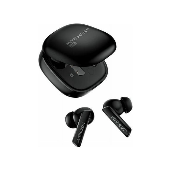 Morpheus 360 Pulse ANC Hybrid Wireless Noise Cancelling Earbuds | Hi-Res Audio | 6 Mems Microphones | 40H Playtime | TW7850HD