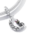 thumbnail image 3 of Cuelga colgantes cumpleaños clásico moda joyería collar pulseras cadena Forma de gato jinwen colgantes de perlas, 3 of 8