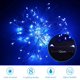 thumbnail image 4 of Cadena de luces con energía solar, mini luces LED de alambre de cobre de 100 LED, luces de hadas, luces de decoración solares impermeables para interiores y exteriores para jardines, hogar, baile,, 4 of 8