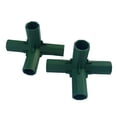 thumbnail image 2 of Almencla 3 x 2pcs Plastic 16mm Greenhouse PVC Building Fittings Frame, 2 of 8
