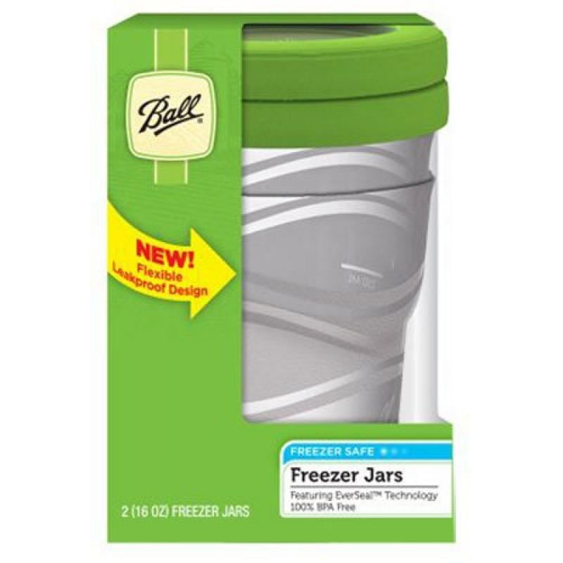 Ball Jar 16Ounce Plastic Freezer Jar