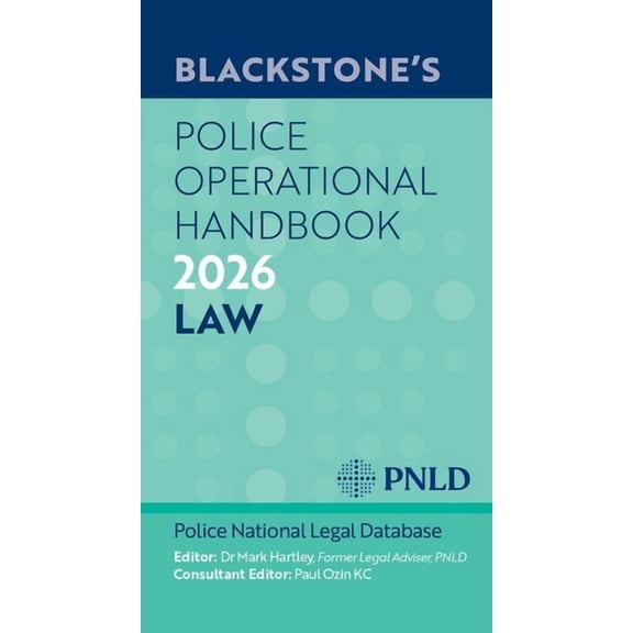 Blackstone's Police Operational Handbook 2026, (Paperback)