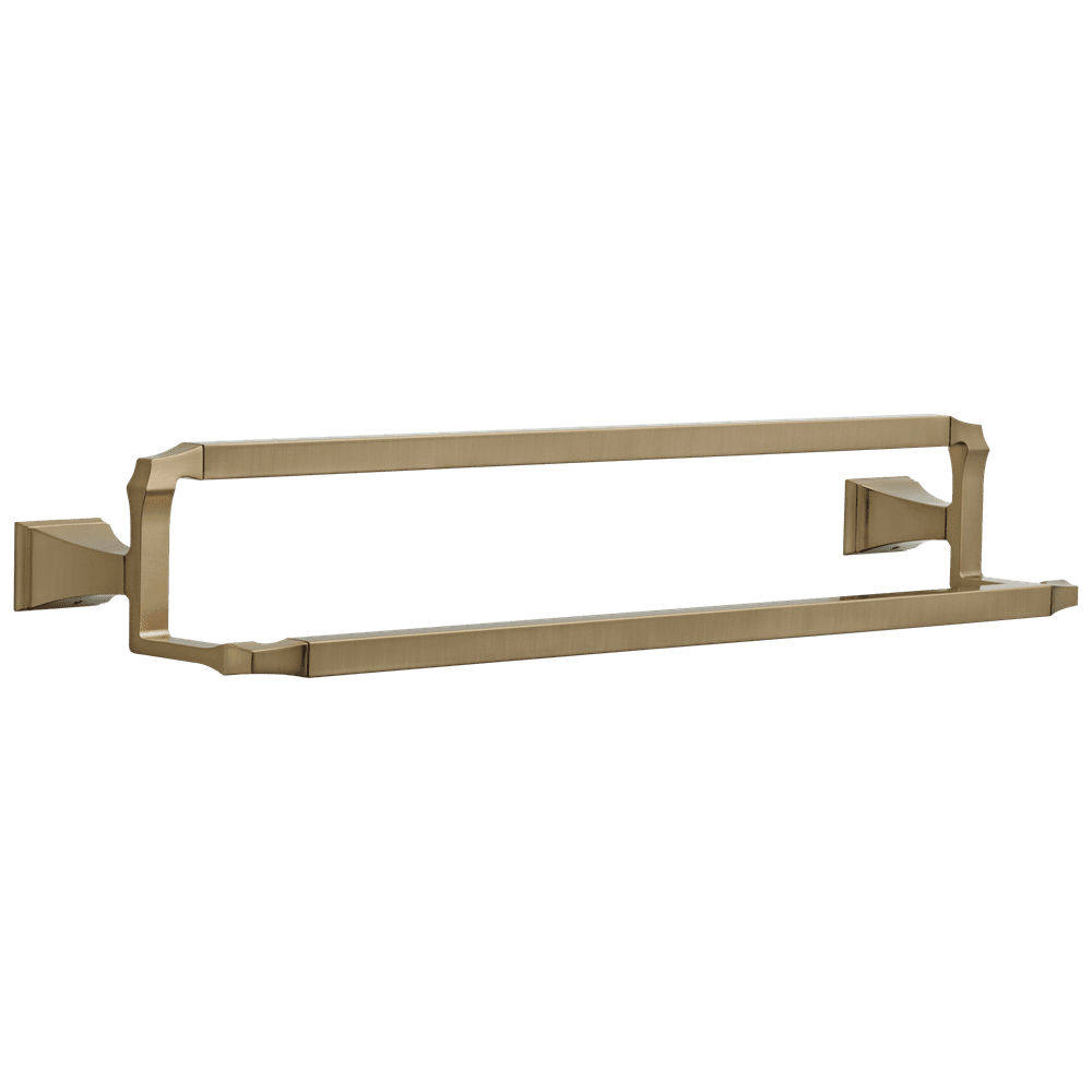 Delta Dryden 24" Double Towel Bar, Champagne Bronze