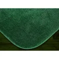 thumbnail image 3 of Gorgeous Home Linen 3pc Bathroom Soft Rug Set Large Rug , Contour Mat, and Toilet Lid Cover Rubber Backing Solid Color Hunter Green #6, 3 of 6