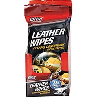 Elite Auto Care 8909 Leather Wipes, 24 Pack 12 (Best Car Leather Cleaning Products)