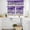 Purple, variant on Purple Coastal Kitchen Curtains Sets for Windows 24 Inch Length, Summer Beach Nautical Abstract Art Rod Pocket Window Treatments Tier Curtains and Valances Set for Bedroom/Bathroom