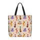 thumbnail image 1 of Fotbe Dogs In Different Poses Bolsa Tote con Estampado para Mujer, Bolsos con Cremallera, Bolsa de Hombro Casual de Gran Capacidad con Bolsillos Internos, 1 of 7