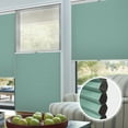 thumbnail image 5 of Keego Day and Night Cordless Cellular Shade Adjustable Dual Use Honeycomb Window Blinds Light Filtering Sheer and Blackout Powder Blue 22.0"w x 32"h, 5 of 7