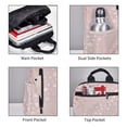 thumbnail image 3 of Balery Rose Gold Abstract Spots 1 Mochila Ligera para Hombres y Mujeres – Resistente y Impermeable, Ideal para la Escuela, el Trabajo, los Viajes y el Uso Diario, 3 of 7