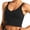 Black, variant on Viikei Womens Tank Camisoles for Women Sleeveless Tops for Women Fashion Sleeveless Casual Vest Ladies Chest pad movement Short Tank Tops