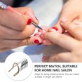thumbnail image 3 of OULII 1 Set Nail Extension Template With Aluminum Paper For Women, 3 of 4
