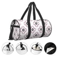 thumbnail image 3 of ZICANCN Pink Paisley Flowers Travel Duffle Bag, Sports Tote Gym Bag Weekenders Bags for Women Men, 3 of 8